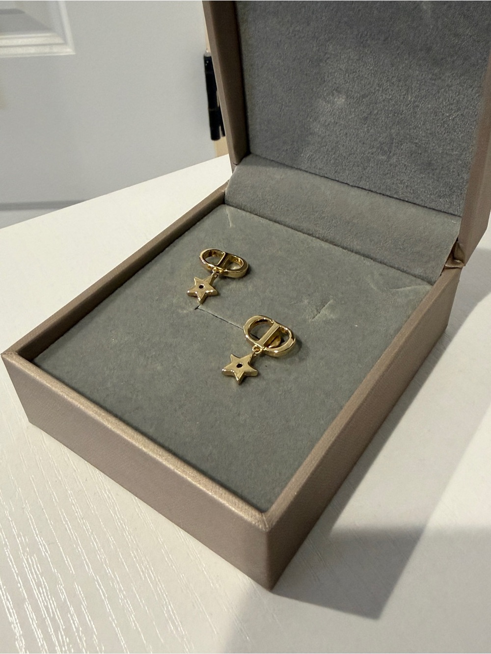 Gold Star Drop Earrings - Women Jewelry